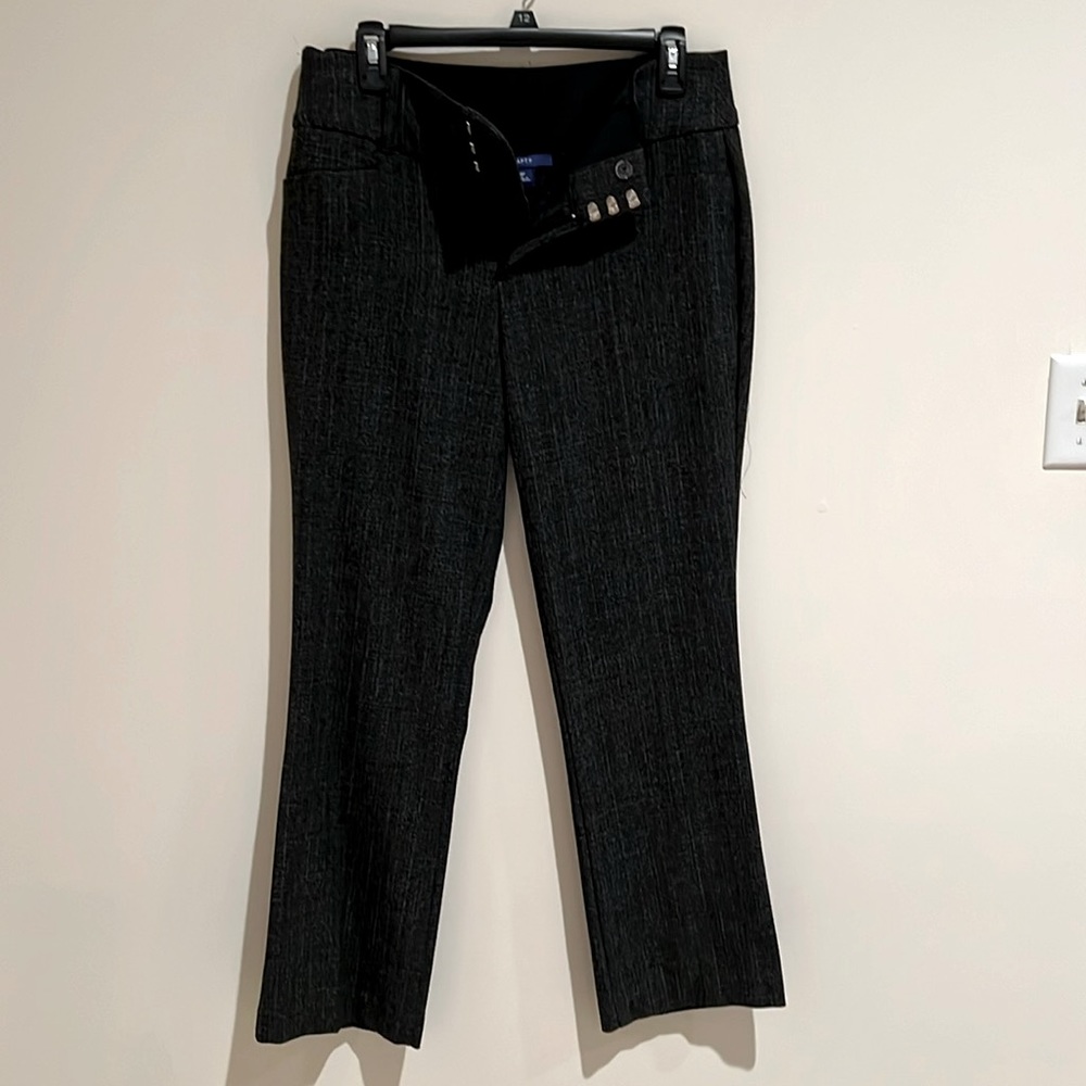 Dark grey professional pants - boot cut size 8P